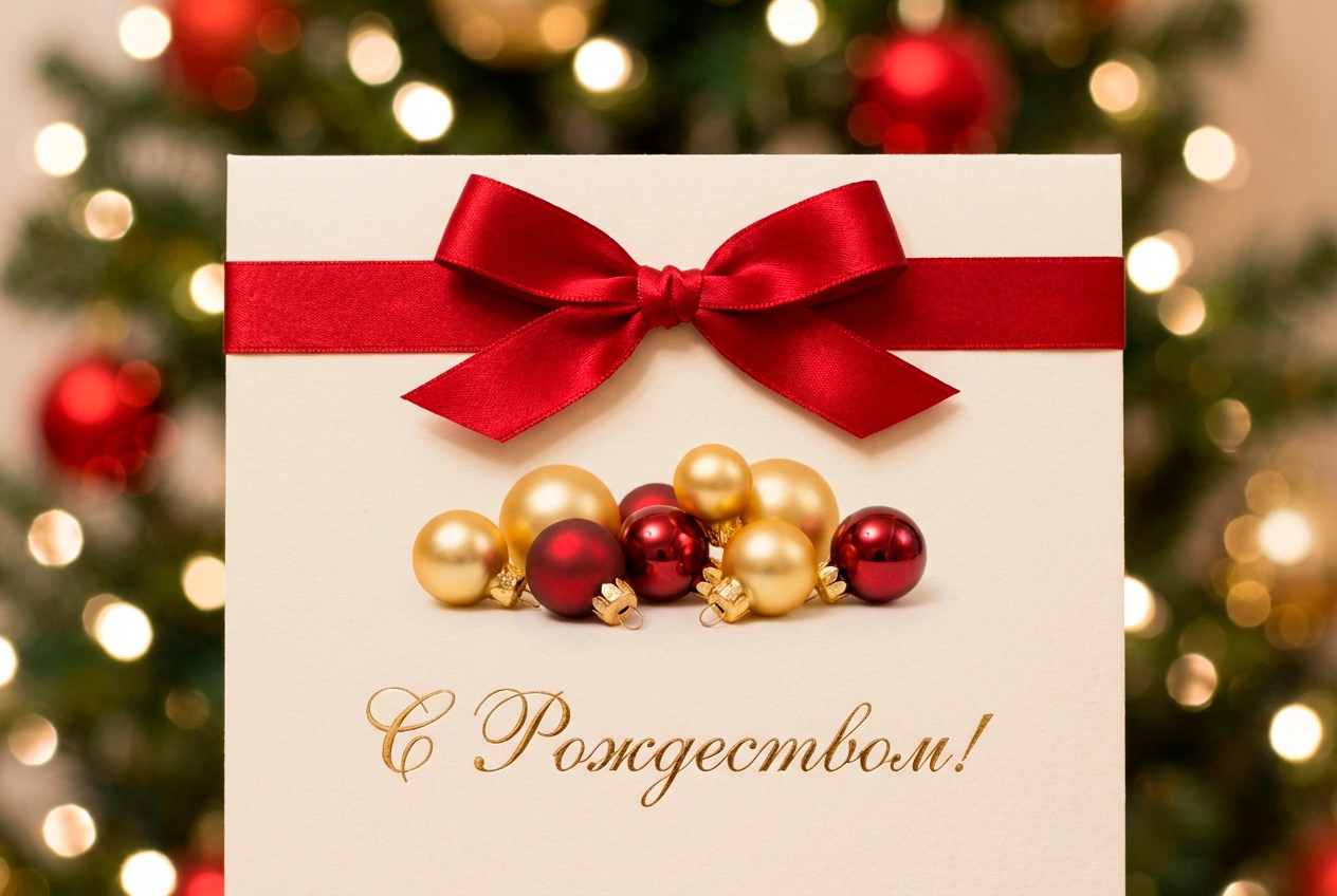 Открытки с Рождеством Христовым: 15 красивых картинок для поздравления
