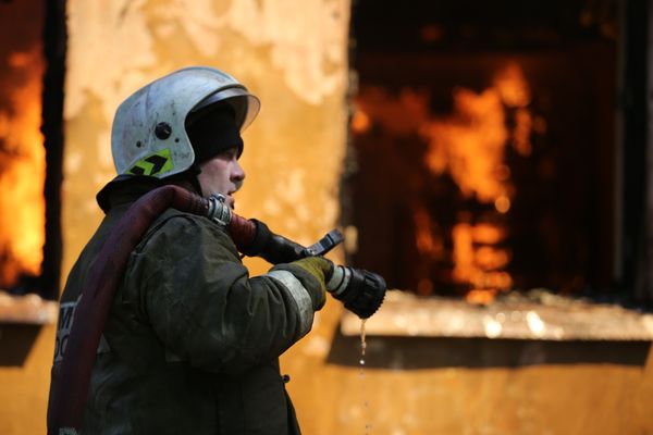 При пожаре на объекте «ЛУКОЙЛ – Западная Сибирь» пострадали 4 человека