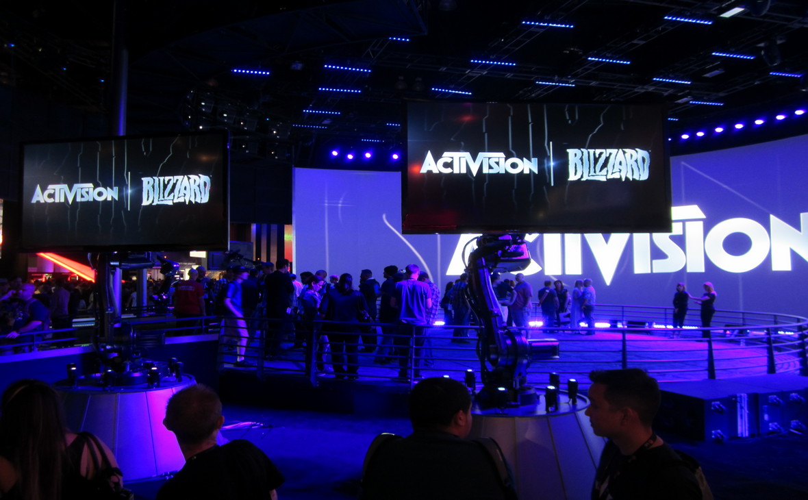 стенд Activision Blizzard на игровой выставке E3