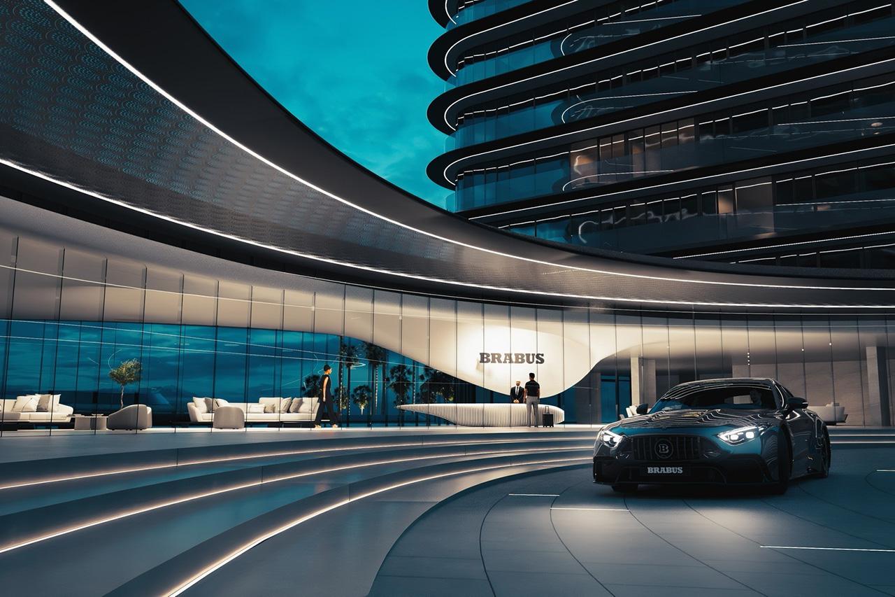 Комплекс Brabus Island на искусственном острове в Абу-Даби