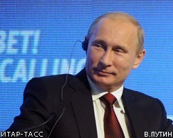 В.Путин заявил, что с нетерпением ожидает вступления России в ВТО