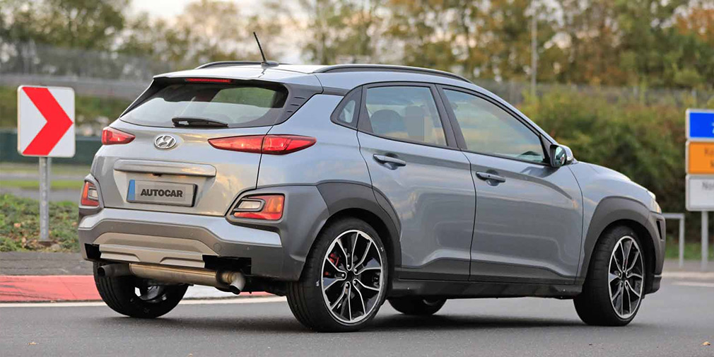 Hyundai испытал спортивную версию кроссовера Kona на «Нюрбургринге»