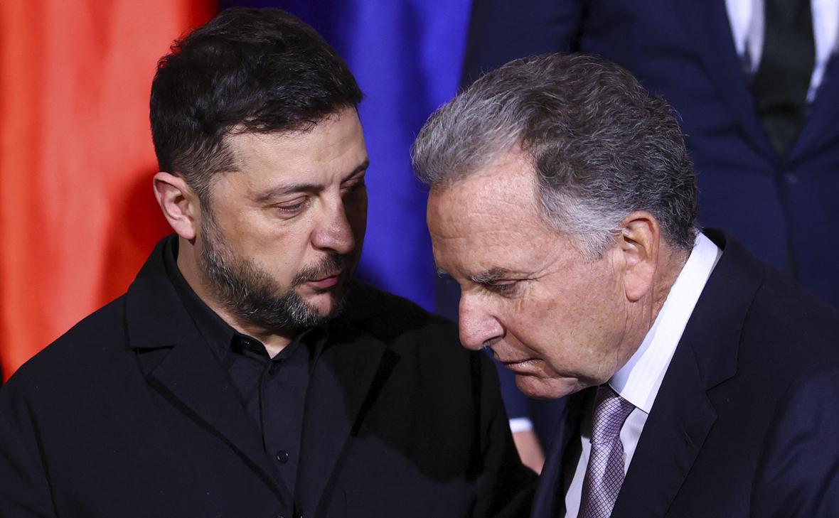 Владимир Зеленский и Стив Уиткофф