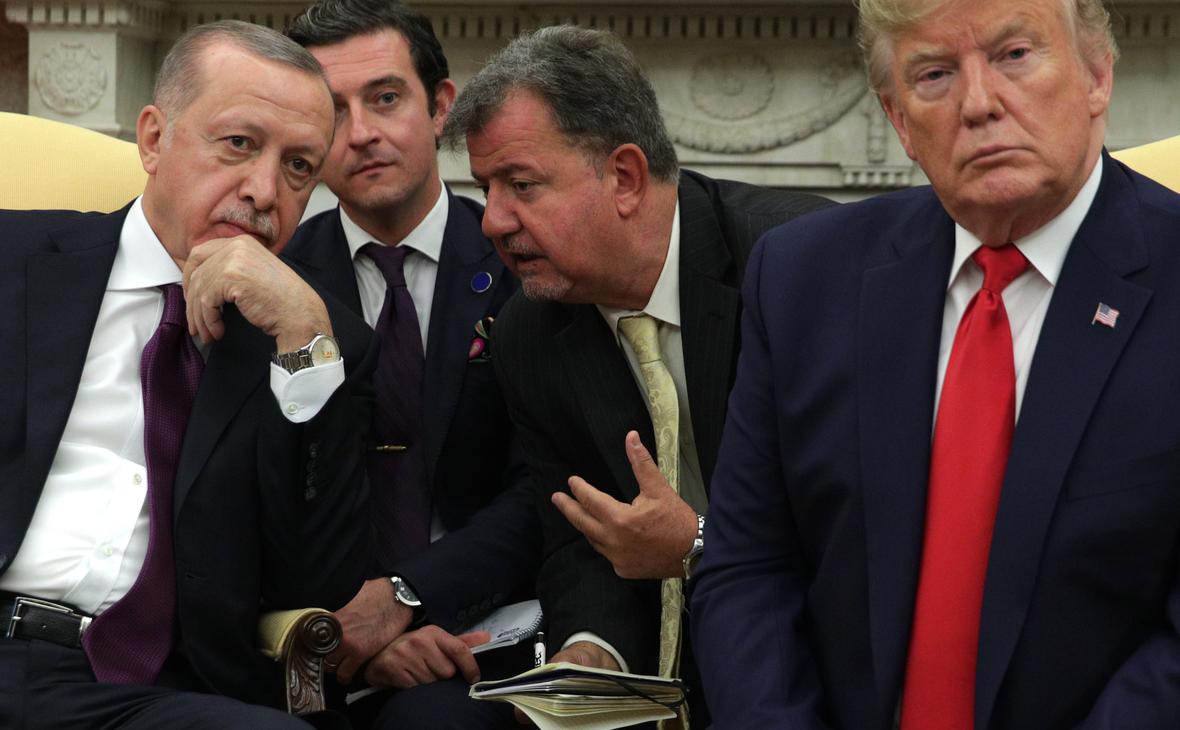 Реджеп Тайип Эрдоган и Дональд Трамп