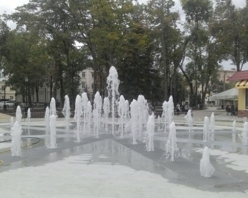 В Краснодаре официально запустят новый фонтан у кинотеатра  "Аврора" 
