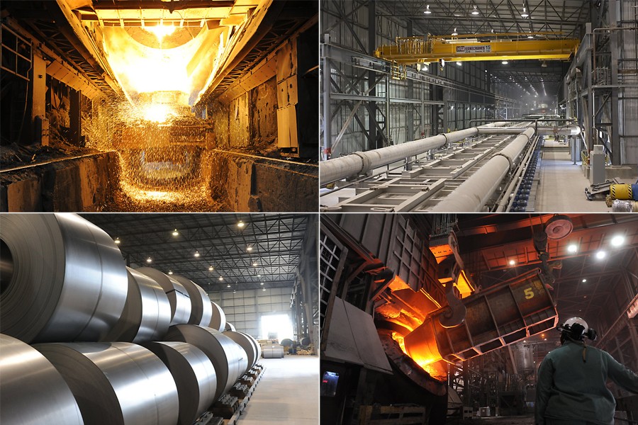Severstal North AmericaСШАПроизводственные мощности равны примерно 3,7 млн т стальной продукции.