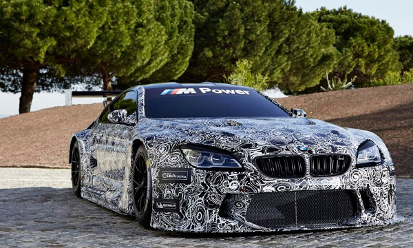 BMW покажет гоночное купе M6 GT3 во Франкфурте
