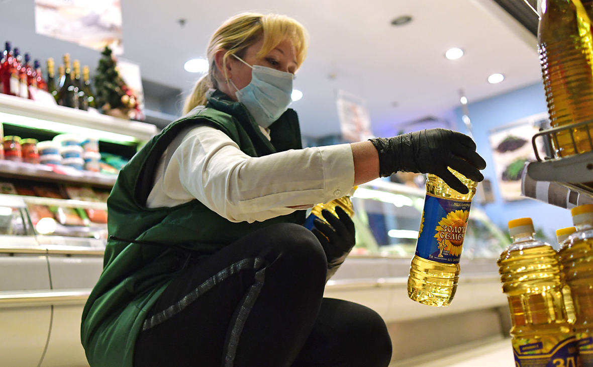 В России снизилось производство подсолнечного масла