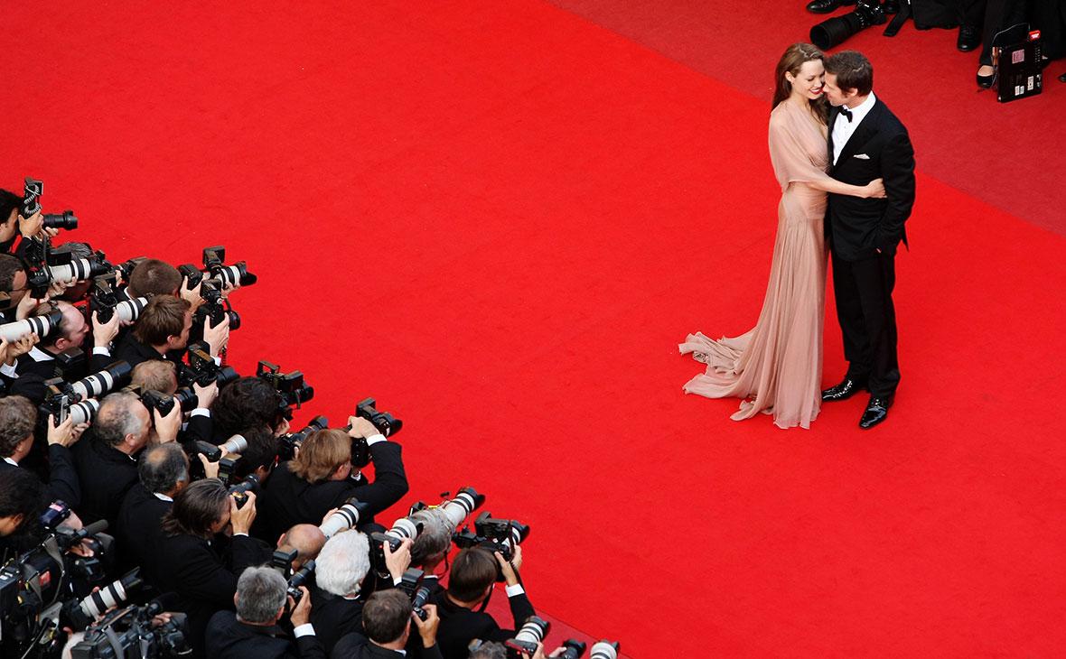 Брэд Питт и Анджелина Джоли&nbsp;в Каннах, Франция,&nbsp;2009 год