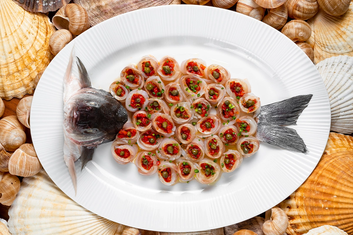 Крудо из сибаса