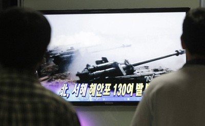 Артиллерия КНДР атаковала Южную Корею