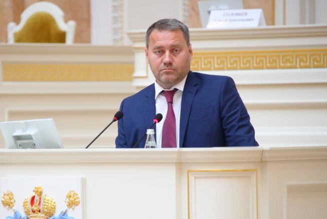 Новый спикер петербургского парламента Александр Бельский