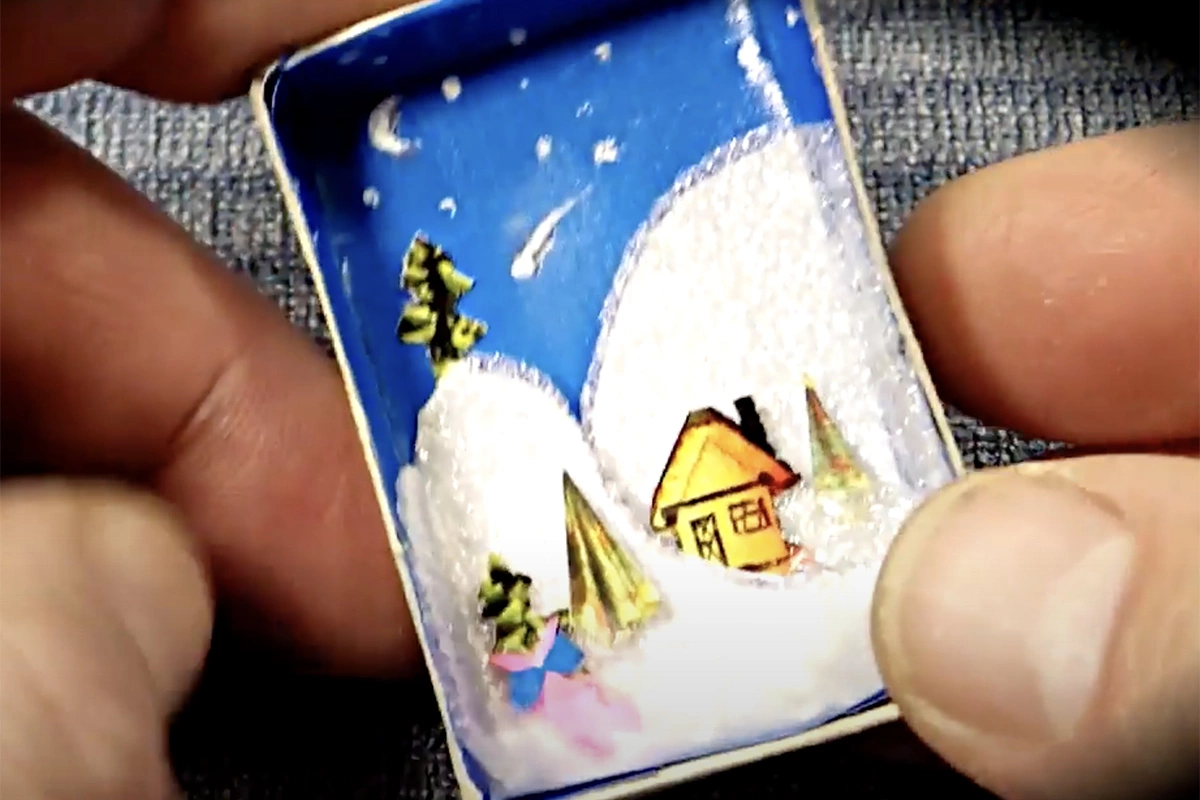 Сценка в спичечном коробке