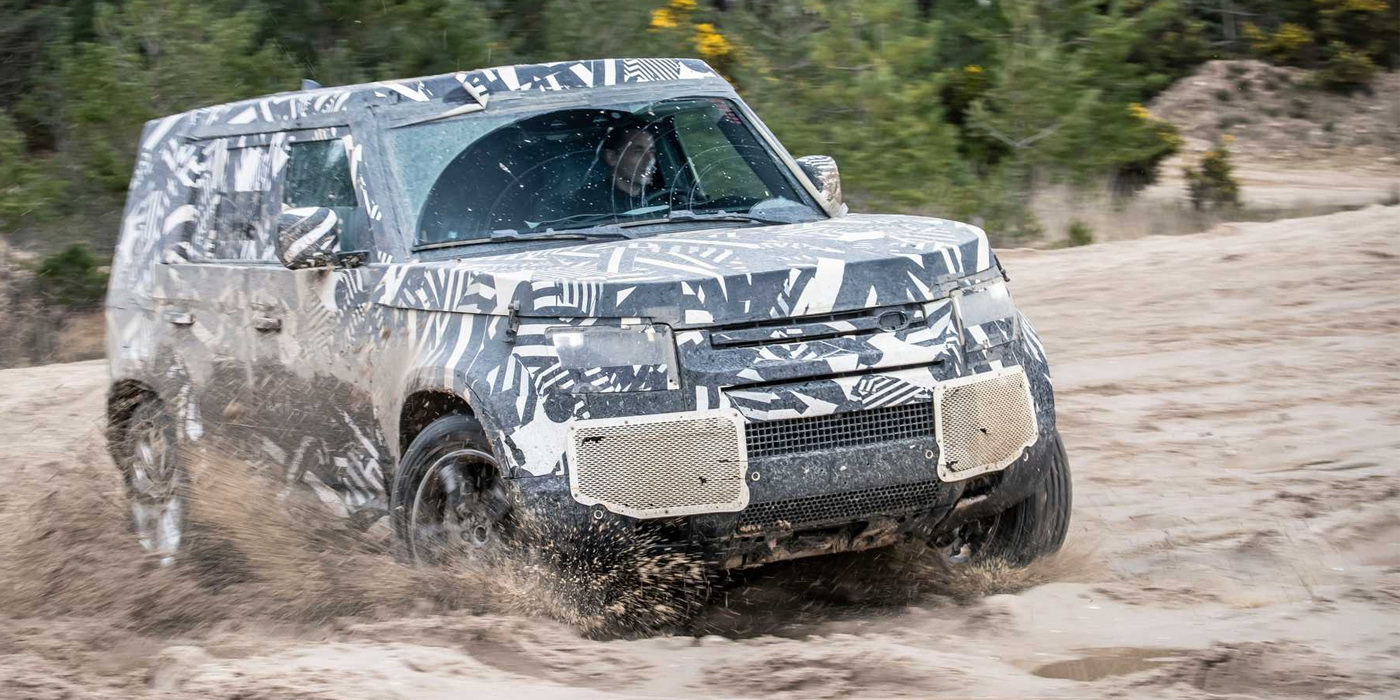 Land Rover рассказал об экстремальных испытаниях нового Defender