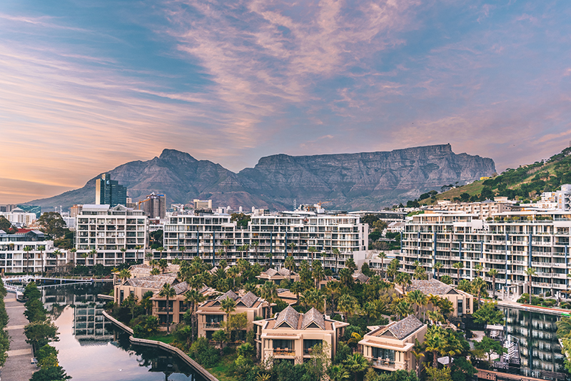 Панорамный&nbsp;вид из президентского сьюта&nbsp;на курорте One&amp;Only Cape Town в ЮАР
