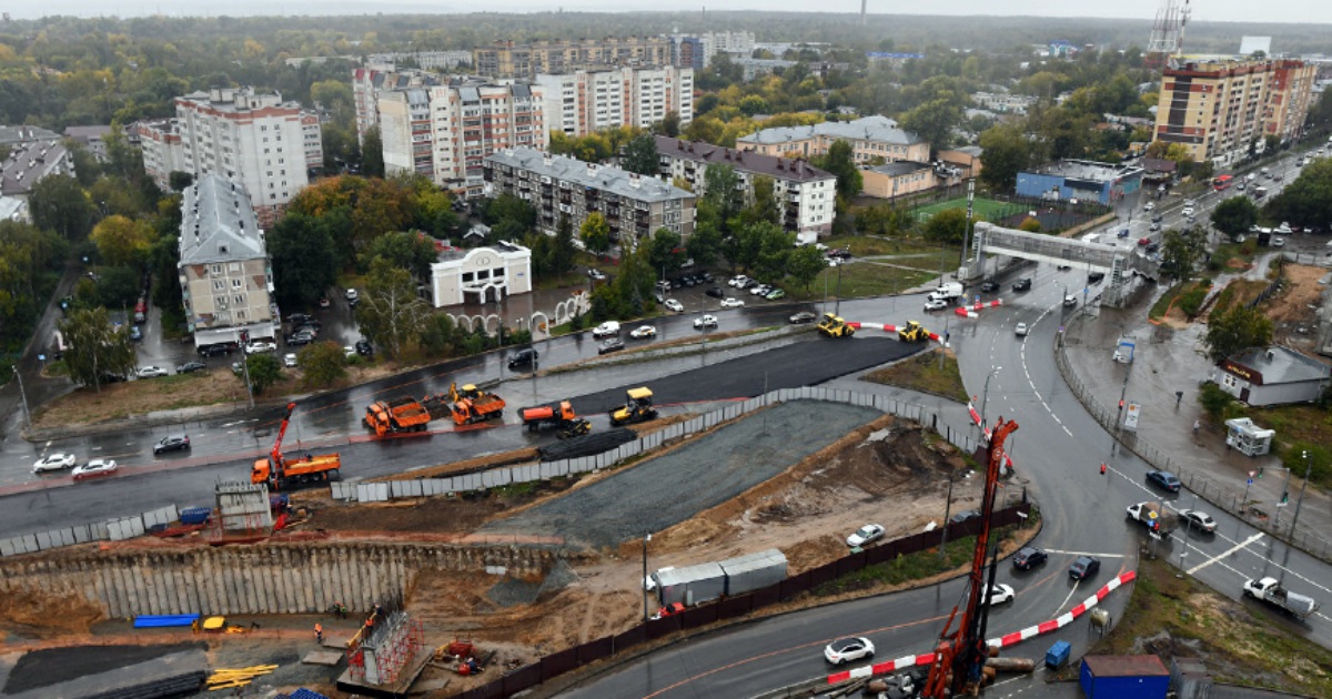 Горьковское шоссе казань реконструкция проект