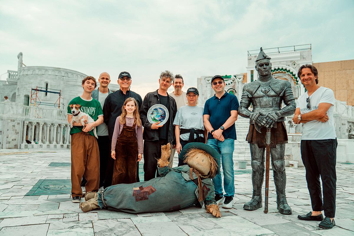 Фото со съемок фильма «Волшебник Изумрудного города. Великий и Ужасный»
