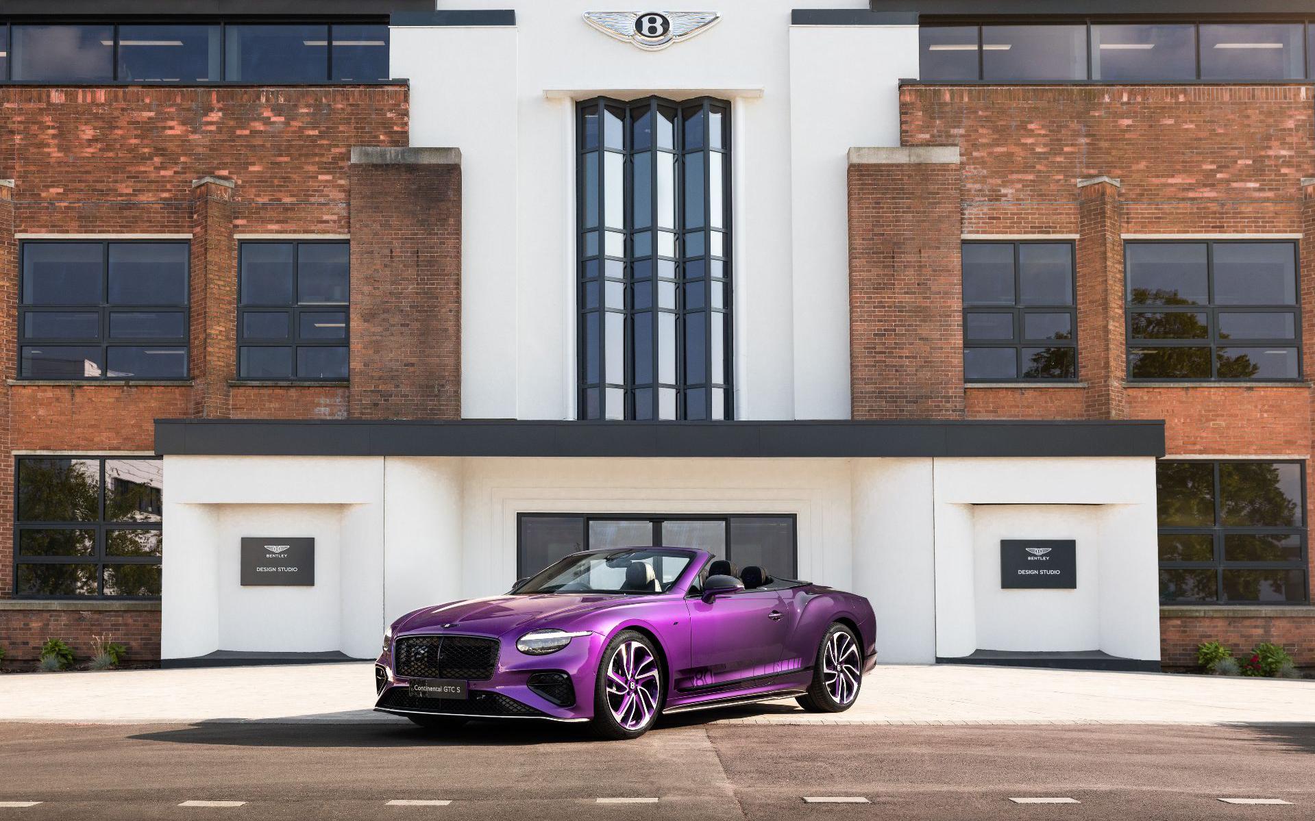 Bentley выкатила особенный Continental GTC. Одна машина на весь мир