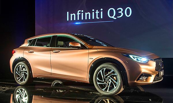 Новый Infiniti Q30 получил самый большой багажник в сегменте