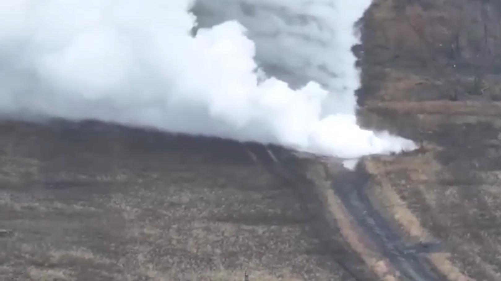 Российские военные не пострадали при подрыве аммиакопровода в ДНР