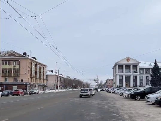 скриншот видео из Telegram-канала администрации Альметьевска