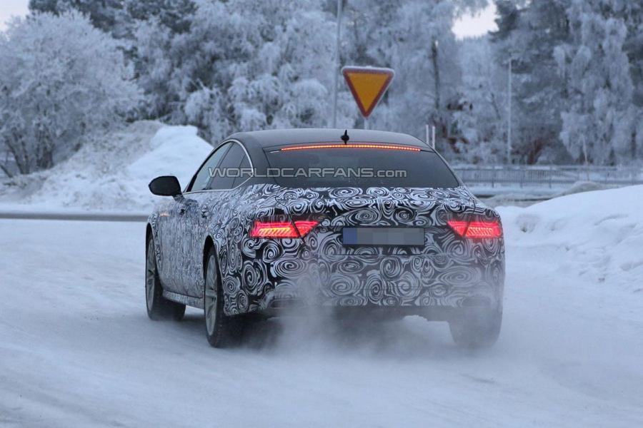 Audi A7 с матричной оптикой покажут в этом году 