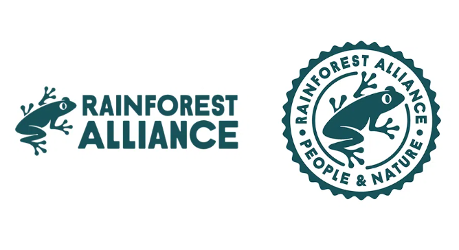Логотип Rainforest Alliance.