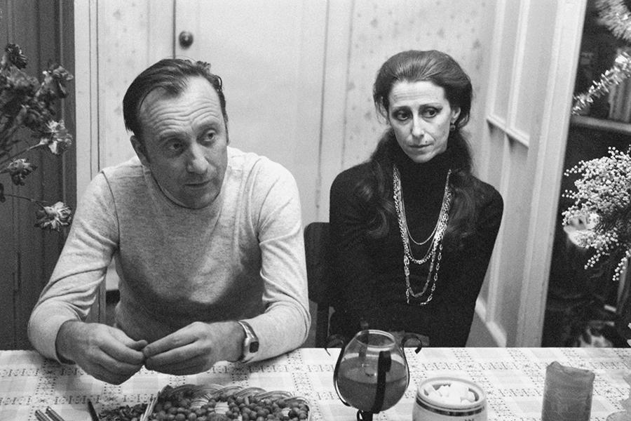 Родион Щедрин и Майя Плисецкая в своей квартире