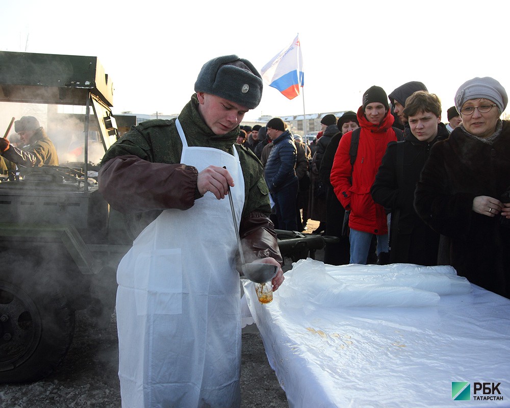 Митинг в поддержку Крыма.