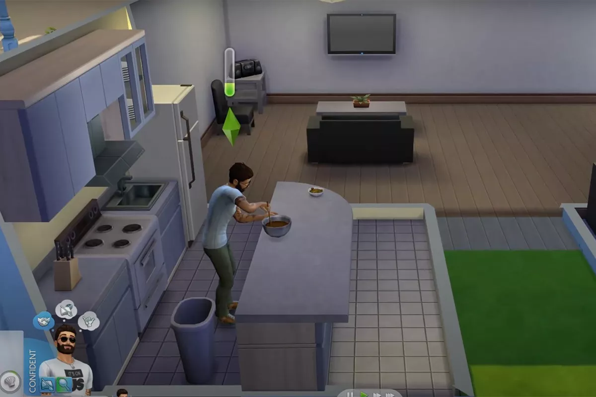 Скриншот из игры The Sims 4