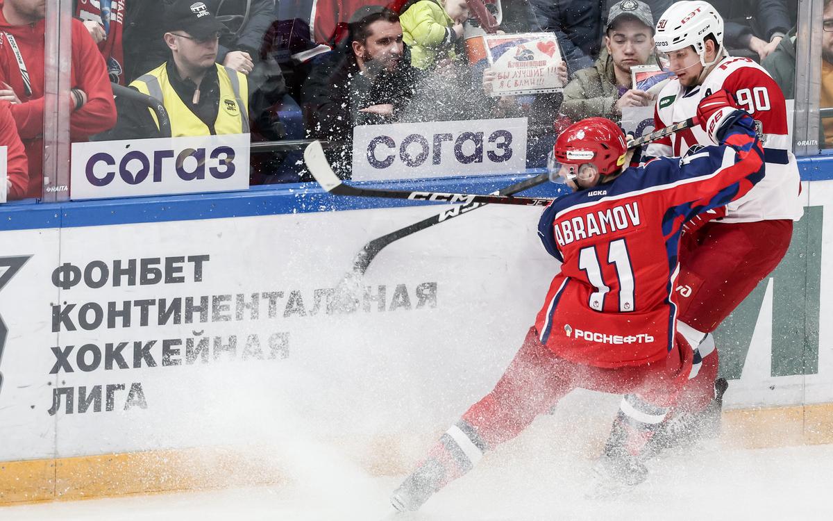 ЦСКА с победы стартовал в четвертьфинальной серии плей-офф КХЛ