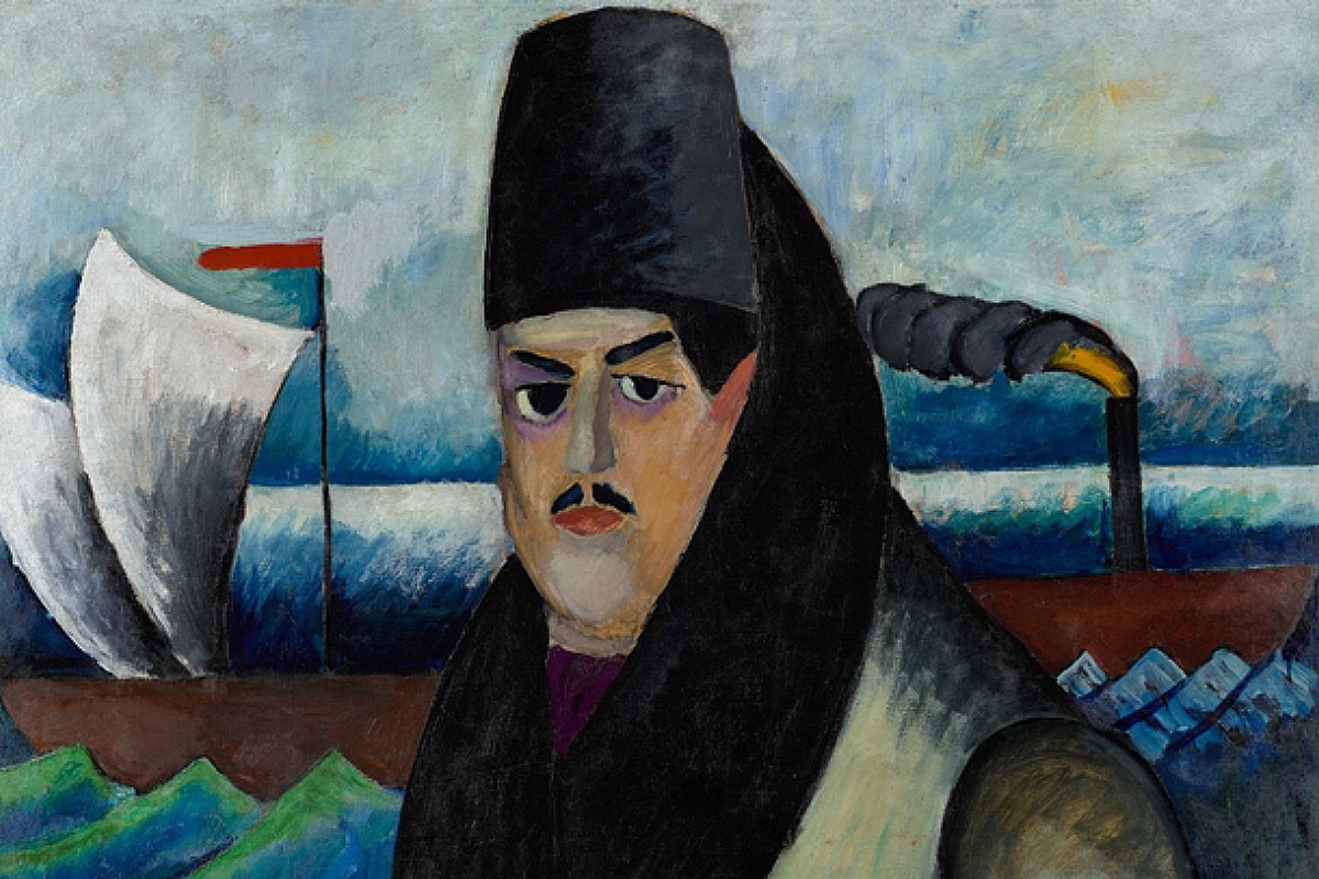 Илья Машков, автопортрет, 1911 год