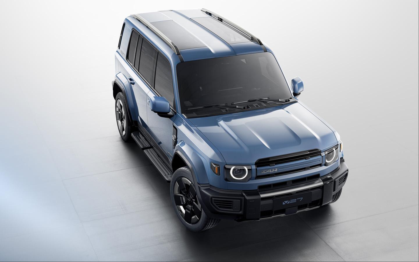 iCaur привезет в Россию внедорожник V27 в стиле Defender. Названы сроки