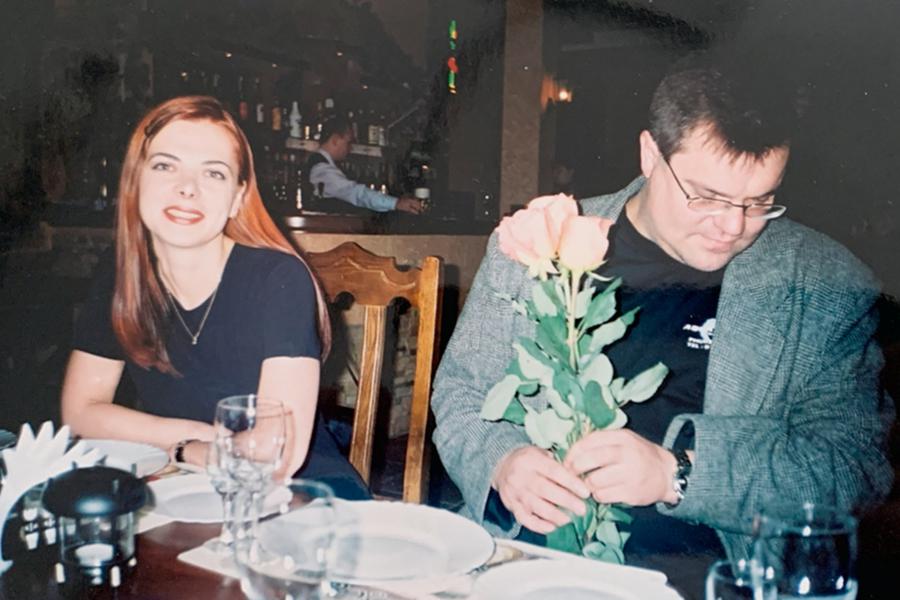 Виктор&nbsp;Бабарико с супругой Мариной