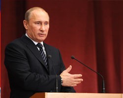 В.Путин поблагодарил министров за добросовестную работу в годы его премьерства