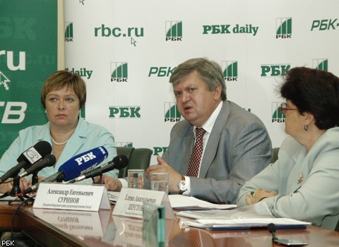 Пресс-конференция руководителя Федеральной службы государственной статистики (Росстат) Александра Суринова