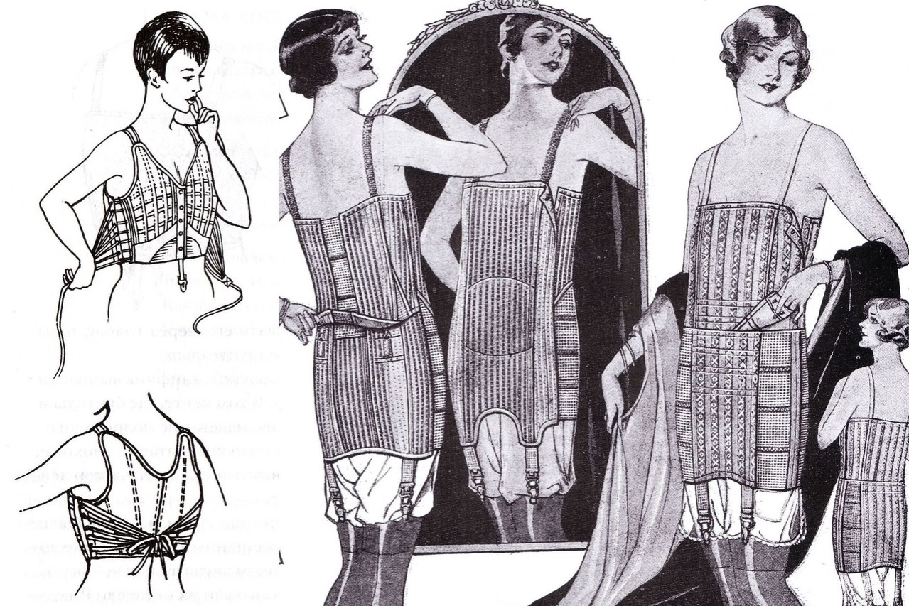 Утягивание груди в 1920-х