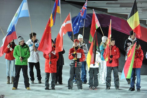 Первая зимняя юношеская Олимпиада открылась в Австрии