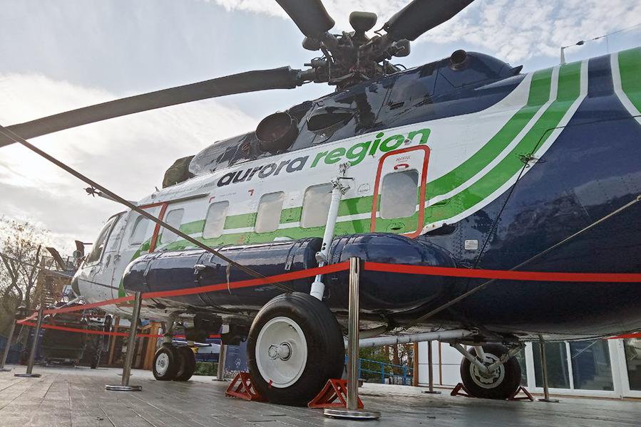 Вертолет Ми-171А2 в новой &laquo;ливрее&raquo; Aurora Region