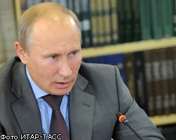 В.Путин признал проблему "ручной" прессы в России