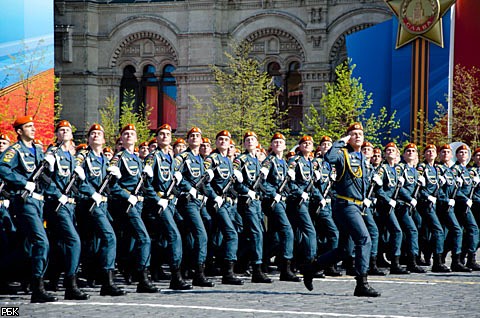 Репетиция парада Победы в Москве