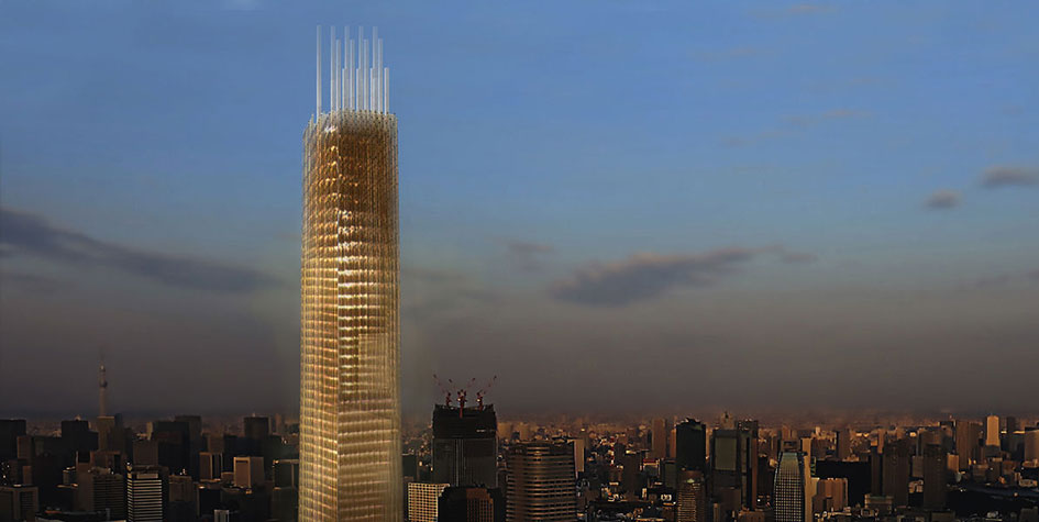 В Токио построят самый высокий деревянный небоскреб в мире :: Дизайн :: РБК  Недвижимость