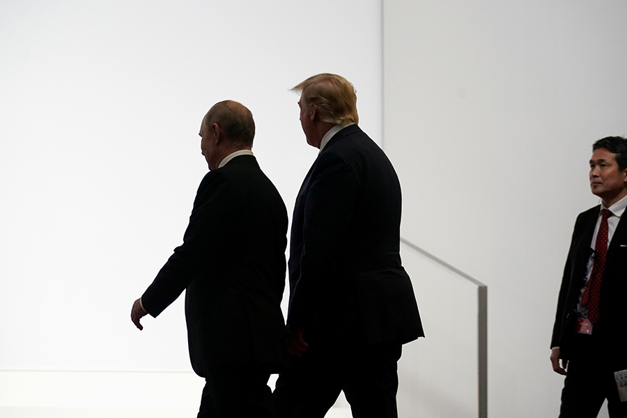 Путин и Трамп согласились, что улучшение отношений между двумя странами будет в интересах международного сообщества