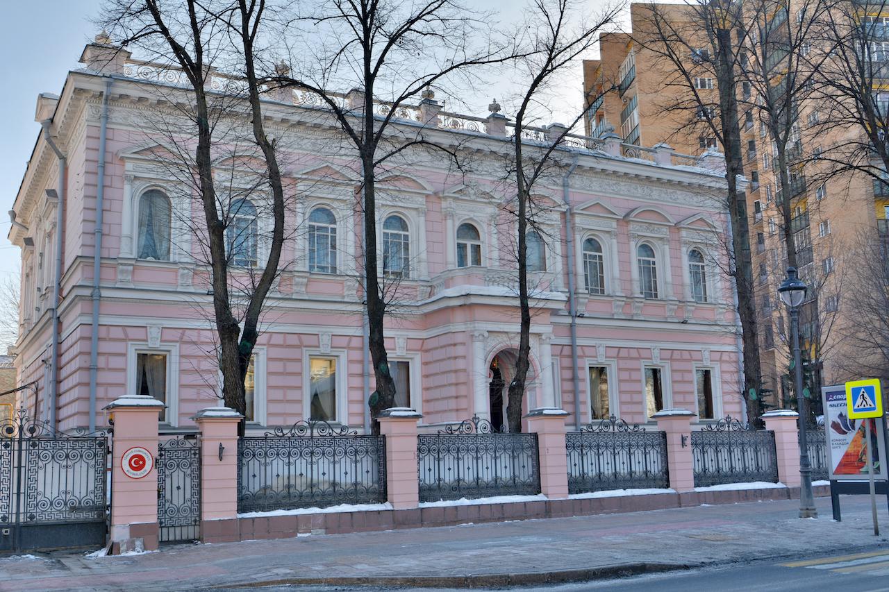 Посольство Турции в Москве.&nbsp;