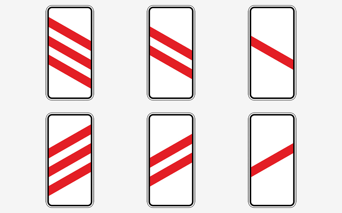 Знаки 1.4.1&ndash;1.4.6 &laquo;Приближение к железнодорожному переезду&raquo;