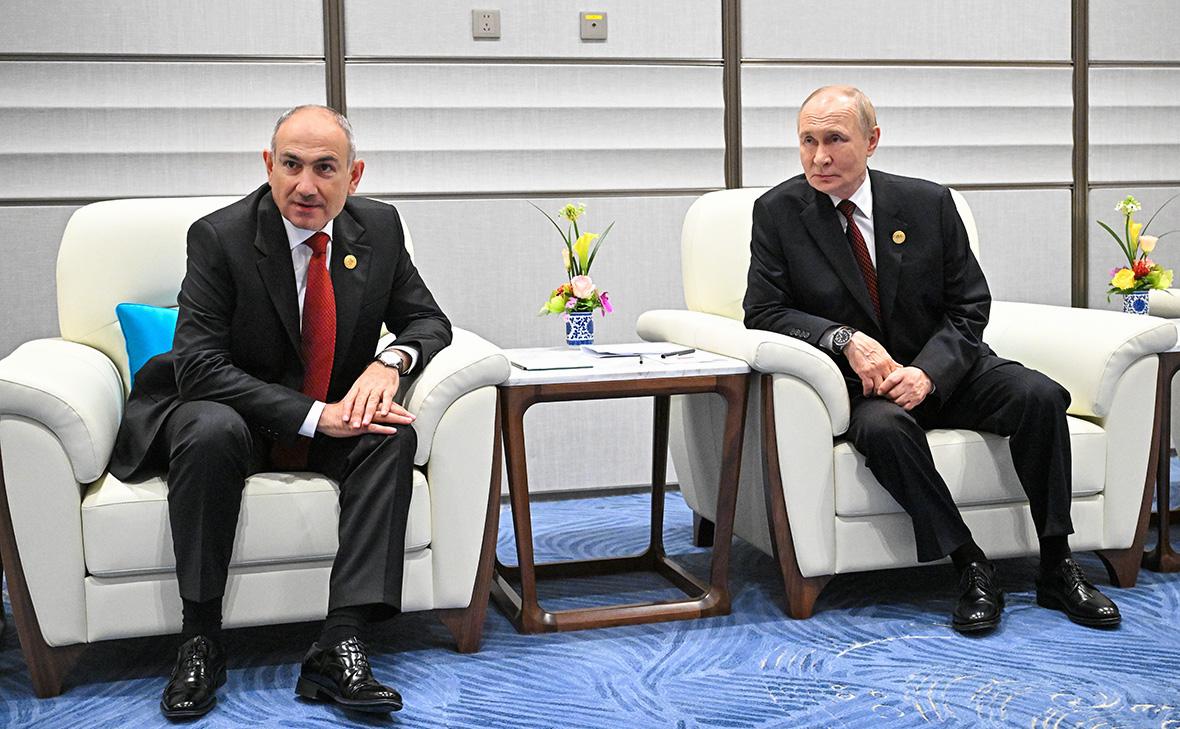 Путин встретился с Пашиняном на полях саммита ШОС в Китае
