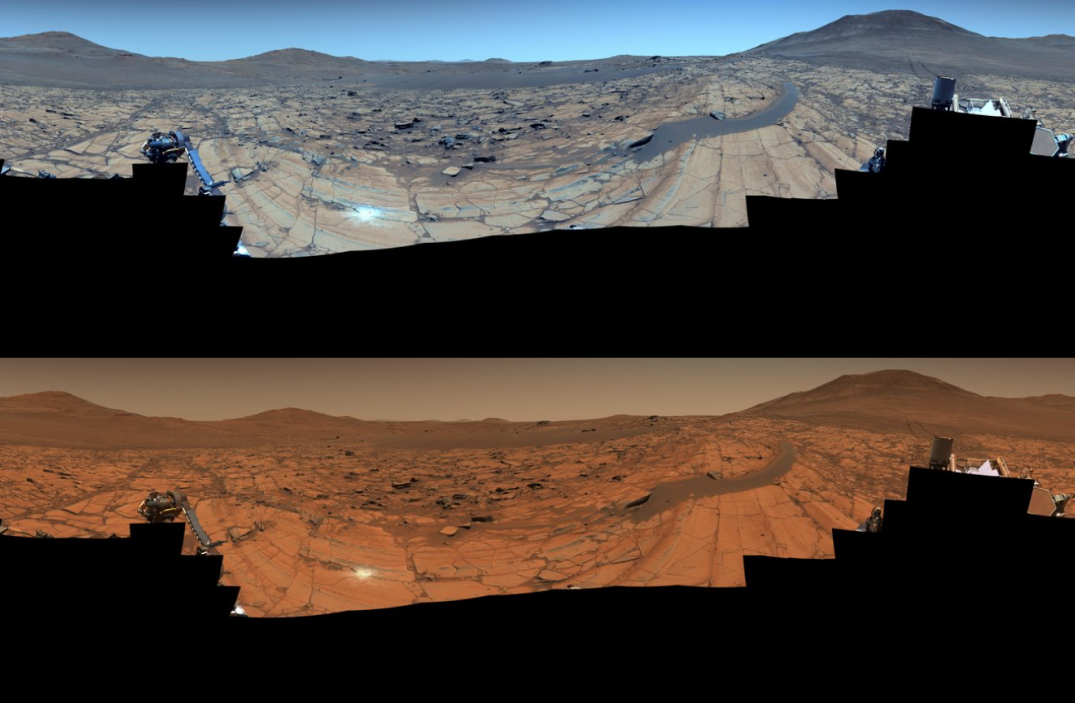 Панорама Марса, сделанная марсоходом&nbsp;Perseverance в 2025 году