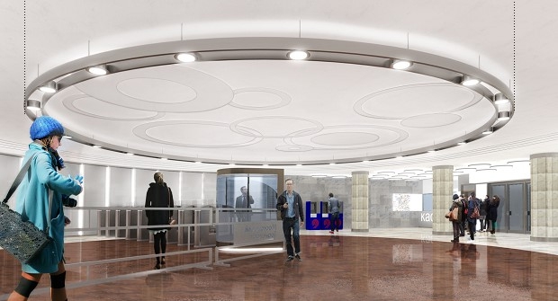 Три станции московского метро поменяют дизайн вестибюлей