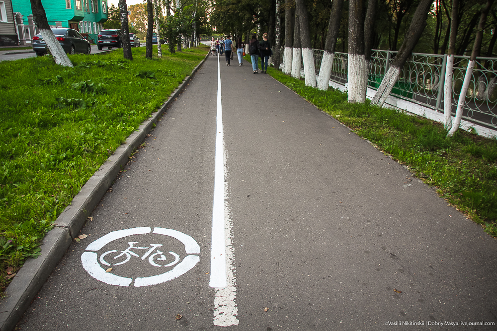 Власти Вологды намерены пересадить горожан на велосипеды