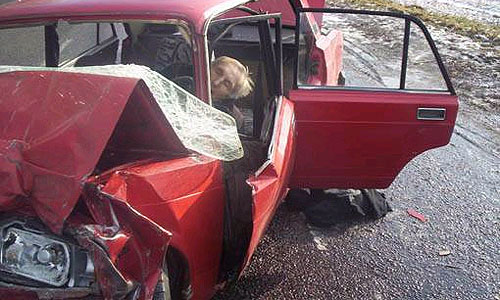 В ДТП на Калужском шоссе пострадали 10 человек